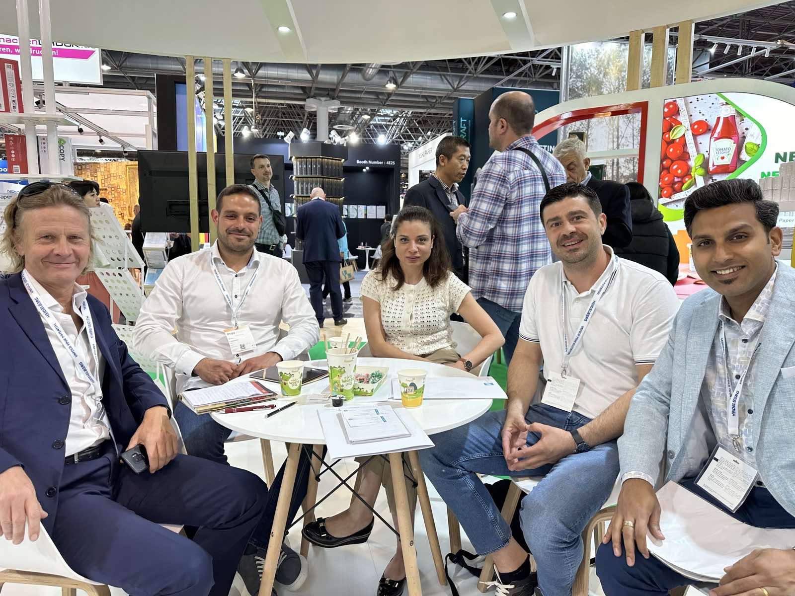 The MAG 97 team at DRUPA 2024, Düsseldorf.